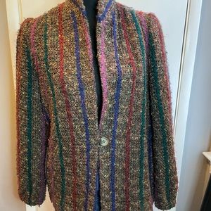 Vintage D. K. GOLD multi colored jacket